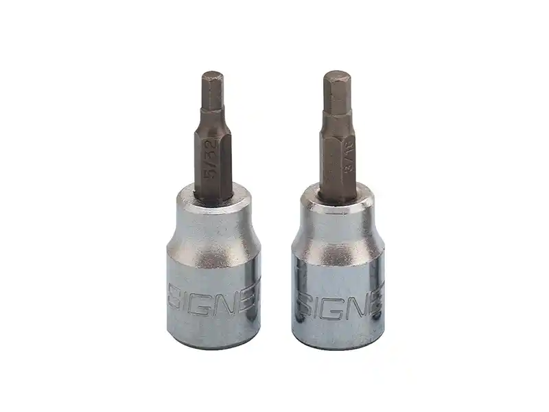 3/8" Dr. Hex Bit Socket, SAE