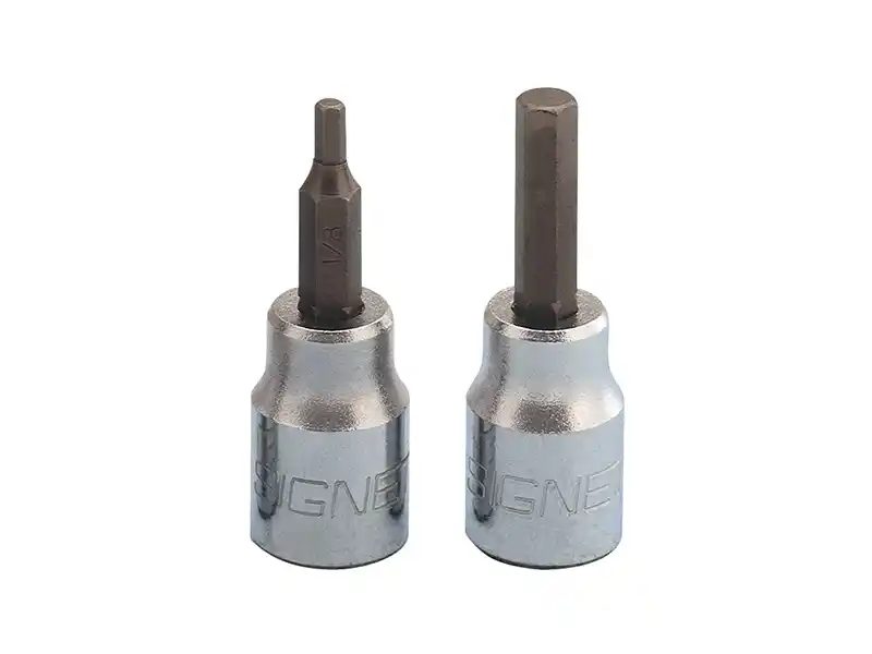 3/8" Dr. Hex Bit Socket, Metric