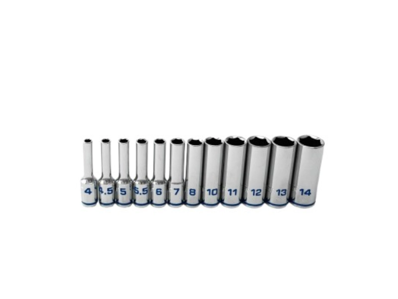 1/4" Dr. 12PCS Long Socket Set
