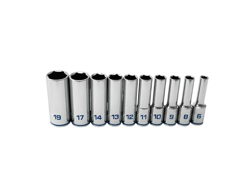 3/8" Dr. 10PCS Long Socket Set