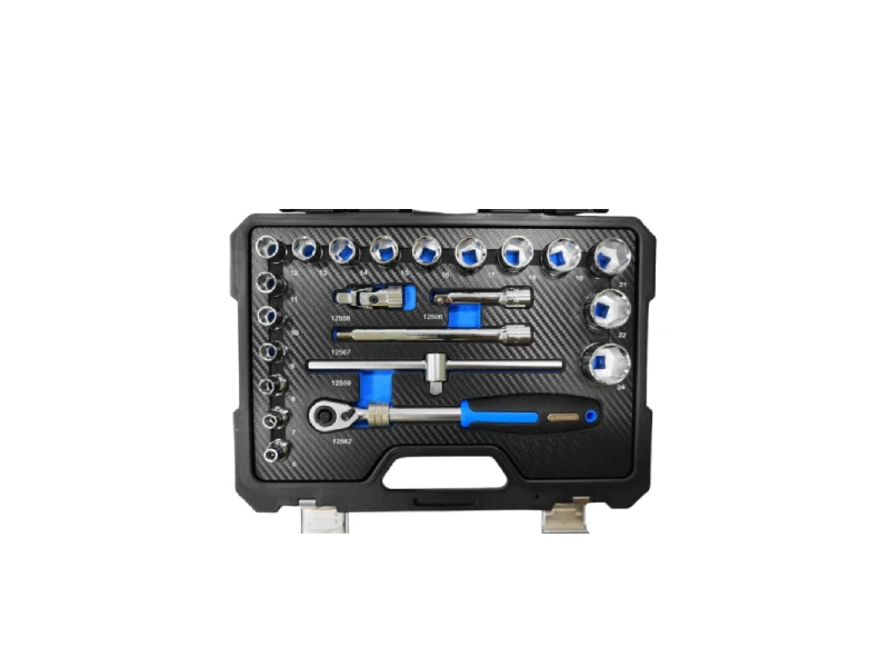 3/8" Dr. 22pcs Socket Wrench Set, Metric